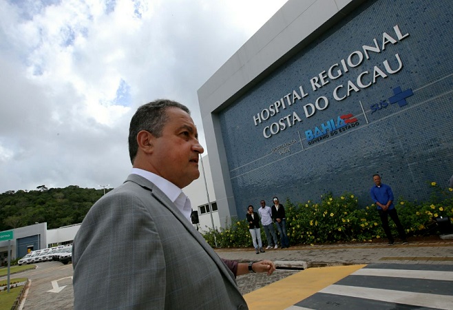 Rui Costa inaugura Hospital Regional Costa do Cacau em Ilhéus