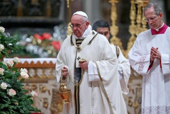Francisco celebra 10º aniversário do papado com missa e podcast