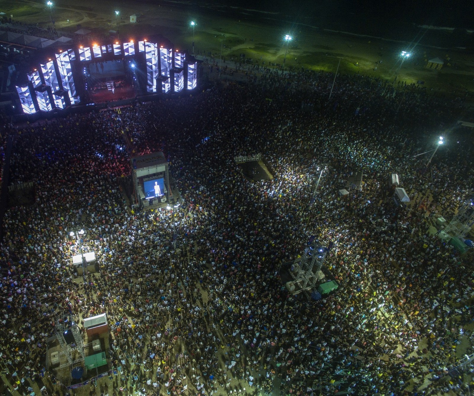 Festival da Virada recebe 300 mil pessoas no 2° dia; confira a programação deste sábado