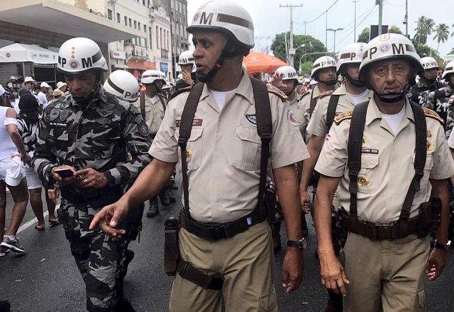 Comandante Geral da PM acompanha ações na Lavagem do Bonfim