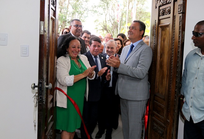 Governador e presidente do TJ-BA inauguram fórum em São Gonçalo dos Campos