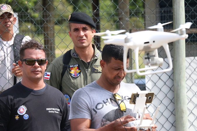 Grupamento Aéreo da PM capacita 52 operadores de drones