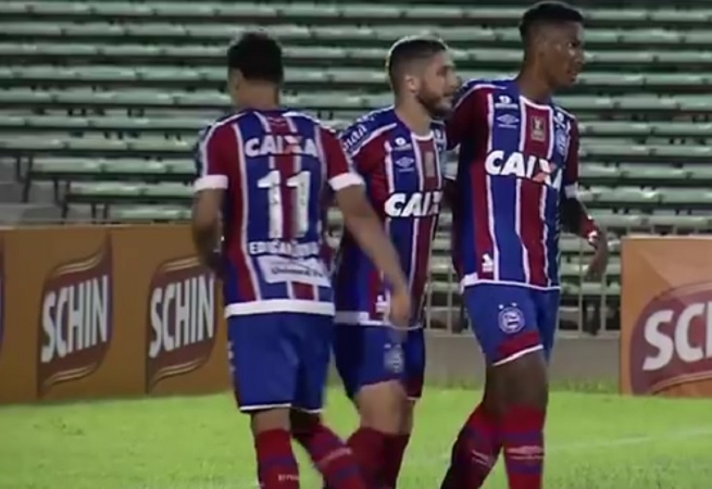 Bahia vence o Altos-PI por 2 a 0 pela Copa do Nordeste; veja os gols