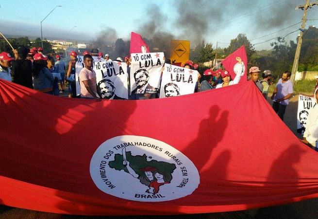 MST inicia protestos na Bahia contra o julgamento de Lula