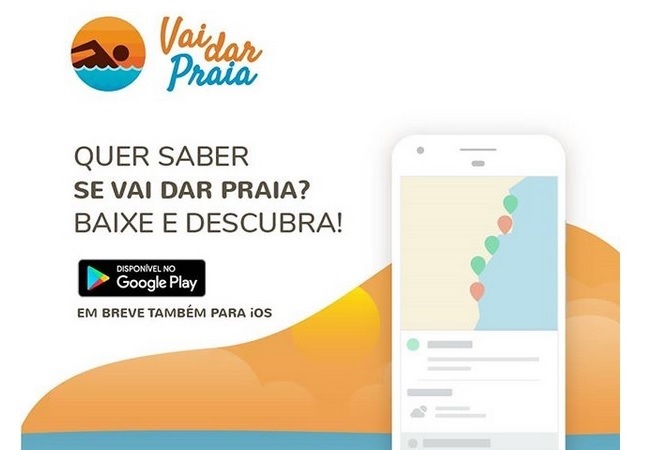 Inema lança app “Vai Dar Praia” sobre condições do banho de mar em 29 municípios baianos