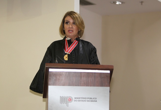 Ediene Lousado é reconduzida ao cargo de procuradora-geral de Justiça do MP-BA