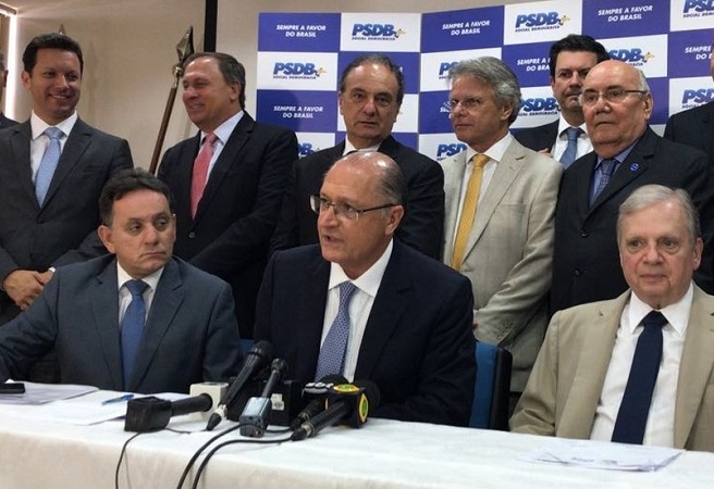 PSDB oficializa pré-candidatura de Alckmin ao Planalto