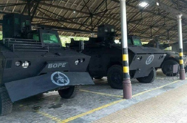 Exército cederá veículos blindados para a PM do Rio