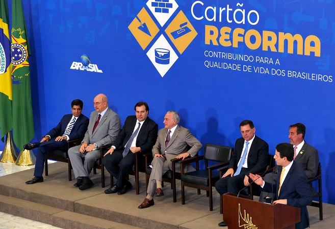 Estados e municípios poderão se inscrever no Cartão Reforma a partir de 2ª