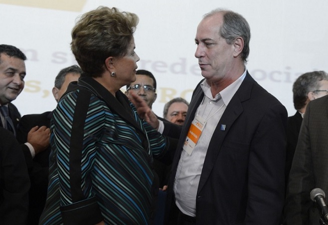 Ciro Gomes diz que diferença entre ele e Dilma é como “água e vinho”