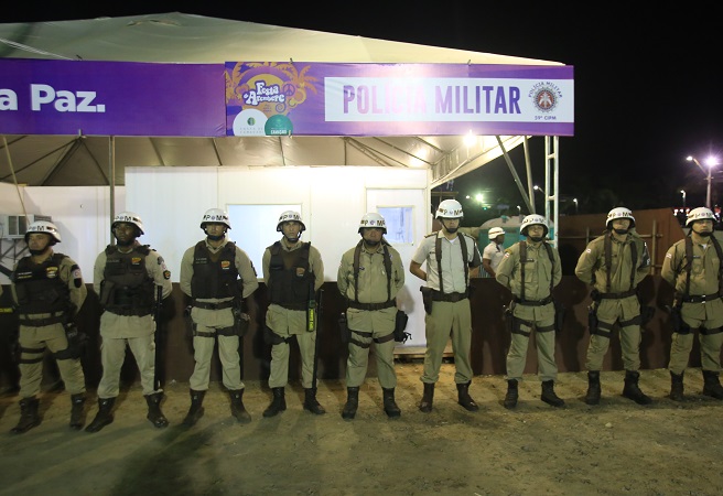 PM monta esquema de segurança especial na Festa de Arembepe
