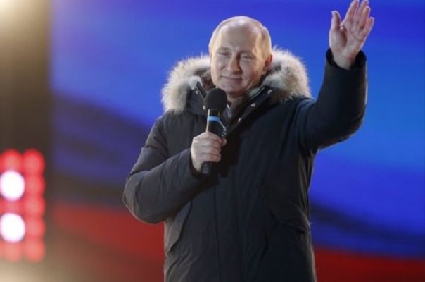 Rússia confirma reeleição de Putin para o 4º mandato