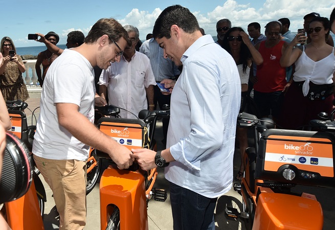 Bike Salvador ganha novo sistema de compartilhamento com 400 bicicletas