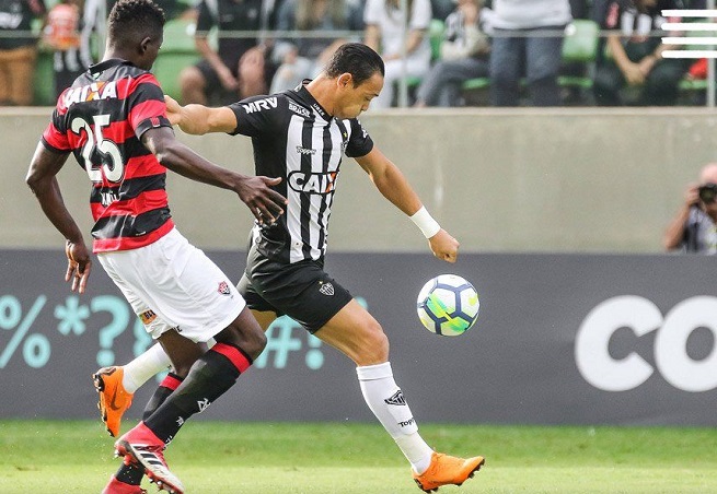 Vitória joga mal e perde para o Atlético-MG por 2 a 1; veja os gols