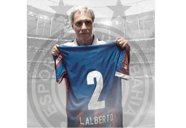 Ídolo do Bahia, ex-lateral Luiz Alberto morre aos 70 anos