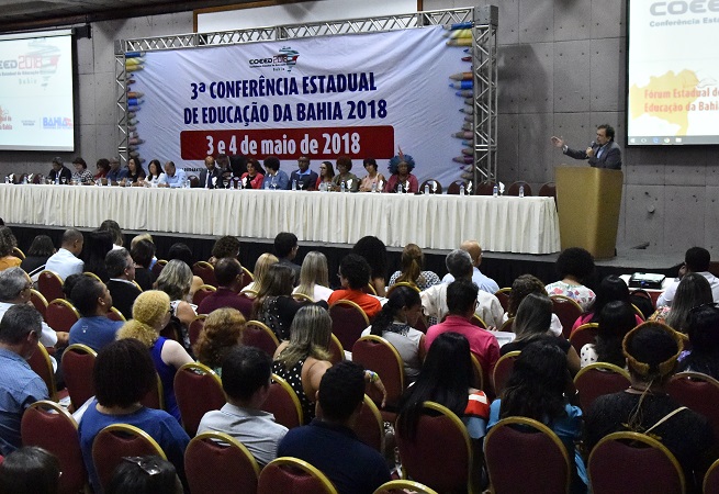 Gestores de 300 municípios participam da 3ª Conferência Estadual de Educação