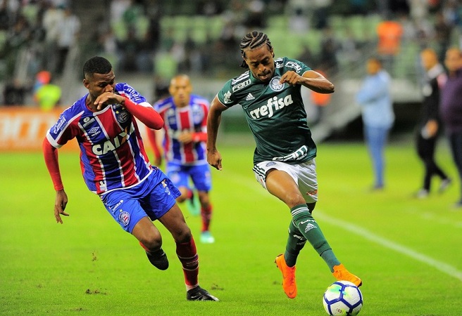 Fora de casa, Bahia leva 3 a 0 do Palmeiras; veja os gols