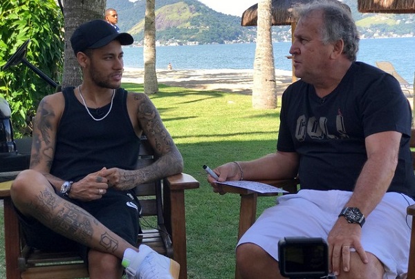 Em entrevista a Zico, Neymar revela medo de voltar a jogar; assista