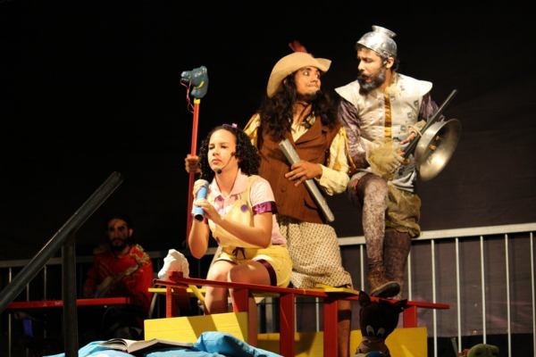 ‘Dom Quixote e as aventuras de Majú’ é atração neste domingo em Feira