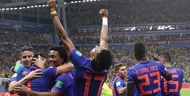 Copa: Colômbia joga bem e vence a Polônia por 3 a 0; veja os gols