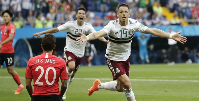 México bate a Coreia do Sul por 2 a 1 e lidera grupo da Alemanha; veja os gols
