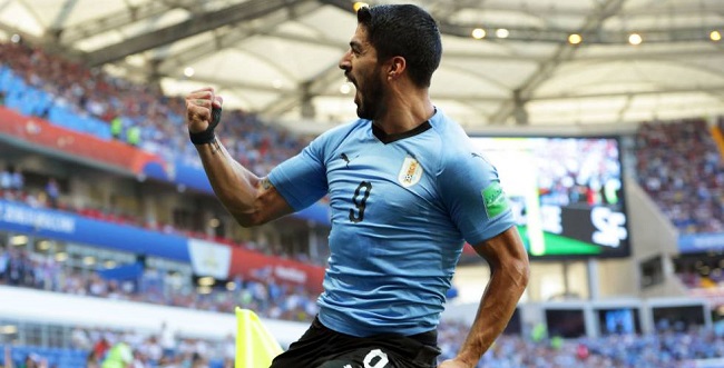 Suárez garante vitória do Uruguai por 1 a 0 sobre a Arábia Saudita