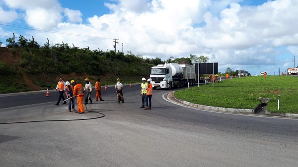 Bahia Norte realiza intervenções na rodovia CIA-Aeroporto até sábado