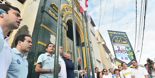 Governador diz que 2 de Julho “é um orgulho que está no sangue do povo da Bahia”