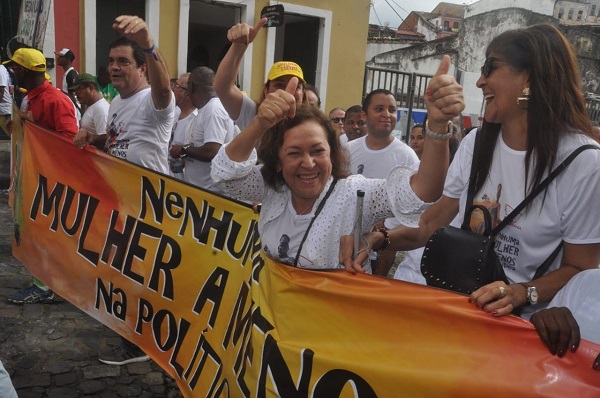 “Voto em você para qualquer coisa” foi a frase mais ouvida por Lídice no 2 de julho