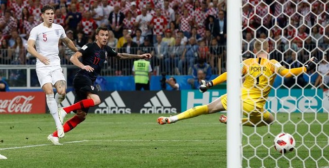 Croácia elimina a Inglaterra na prorrogação e está na final da Copa; veja os gols