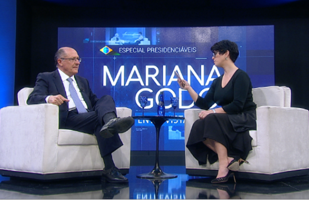 Alckmin diz na TV que é o candidato das “mudanças rápidas”