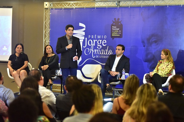 Prêmio Jorge Amado de Literatura inicia inscrições no dia 16