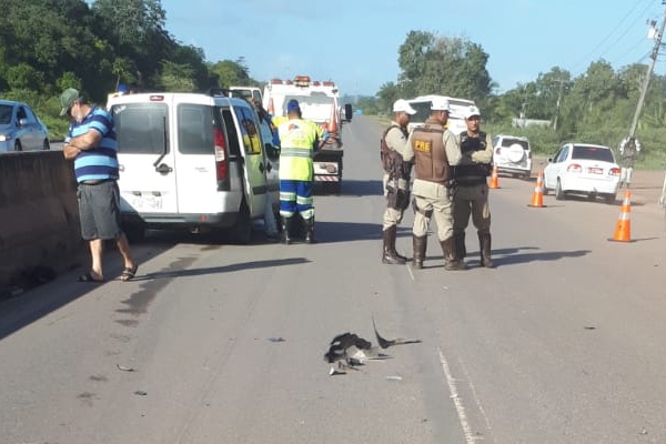 Bahia Norte registra acidente no km 14 da BA-093