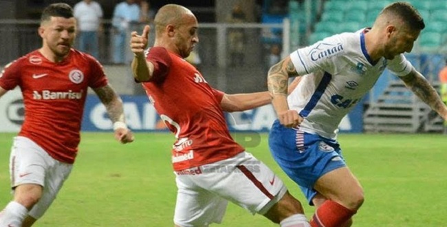 Bahia perde para o Inter-RS por 1 a 0 na Fonte Nova; veja o gol