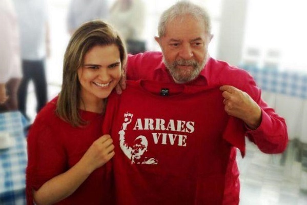 PT retira candidatura de neta de Arraes ao governo de Pernambuco