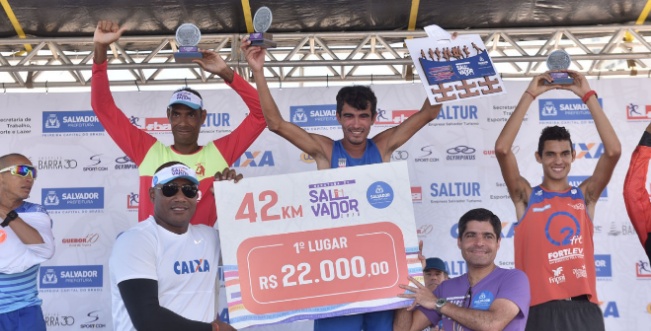 Marcos Antônio Pereira vence a Maratona Cidade de Salvador; competição está garantida em 2019