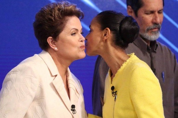 No Twitter, Dilma chama Marina de dissimulada e difamadora
