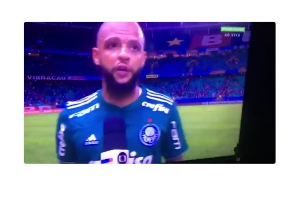 Jogador do Palmeiras, Felipe Melo dedica gol a Bolsonaro