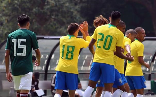 Seleção Brasileira Sub-20 vence amistoso contra o México por 1 a 0