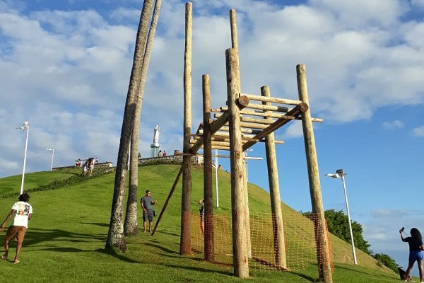 Tirolesa do Morro do Cristo será inaugurada nesta sexta