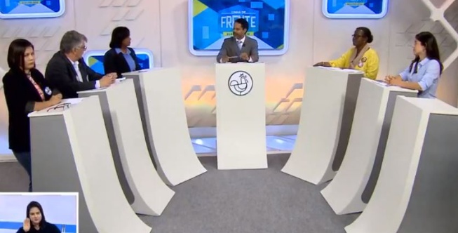 Candidatos a vice-governador criticam governo do PT em debate na TV Aratu
