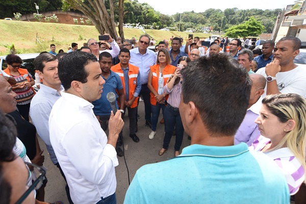 Prefeitura de Salvador inicia aplicação de geomantas no Pernambués
