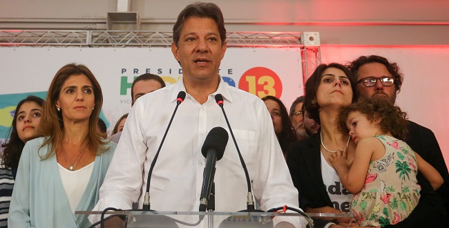 Haddad deseja “sucesso” e “boa sorte” a Bolsonaro