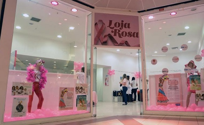 Salvador: Loja Rosa promove ações de combate ao câncer de mama