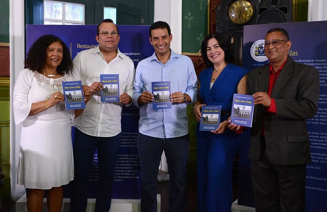 Vereadores de Salvador lançam livro “Olhares sobre a Cidade”