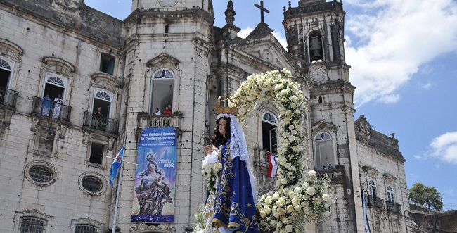Festa de Nossa Senhora da Conceição da Praia vai modificar trânsito no Comércio