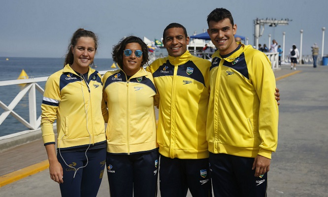 Brasil conquista 4 vagas na Maratona Aquática nos Jogos Pan-Americanos