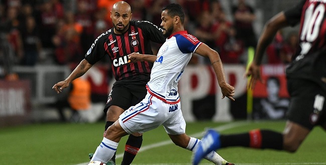 Sul-Americana: Bahia vence o Atlético-PR por 1 a 0, mas é eliminado nos pênaltis