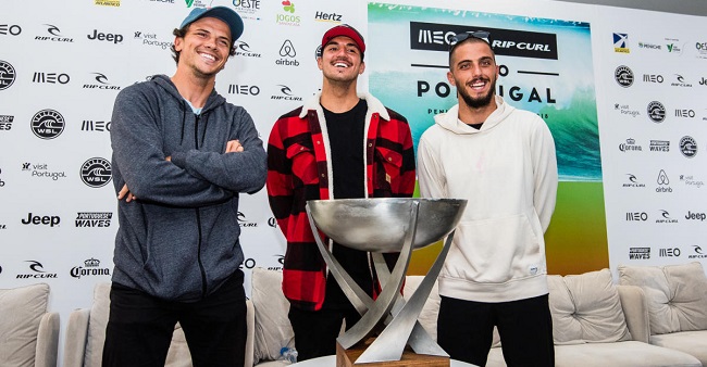 Medina, Wilson e Toledo disputam título Mundial de Surfe neste sábado