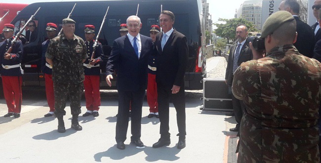 Bolsonaro: “Brasil e Israel são irmãos em tudo que possa beneficiar os dois países”